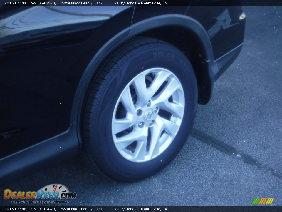 2016 Honda CR-V EX-L AWD Crystal Black Pearl / Black Photo #2