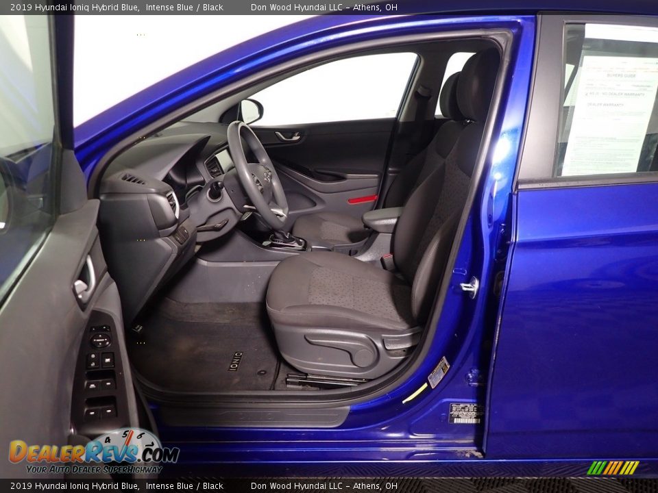 2019 Hyundai Ioniq Hybrid Blue Intense Blue / Black Photo #18