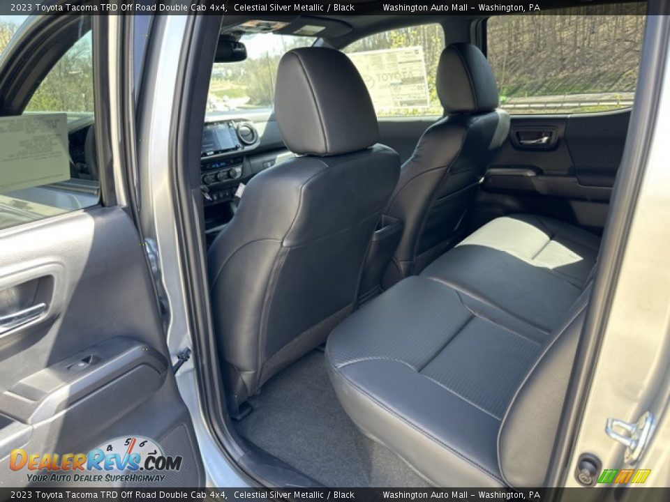 Rear Seat of 2023 Toyota Tacoma TRD Off Road Double Cab 4x4 Photo #22
