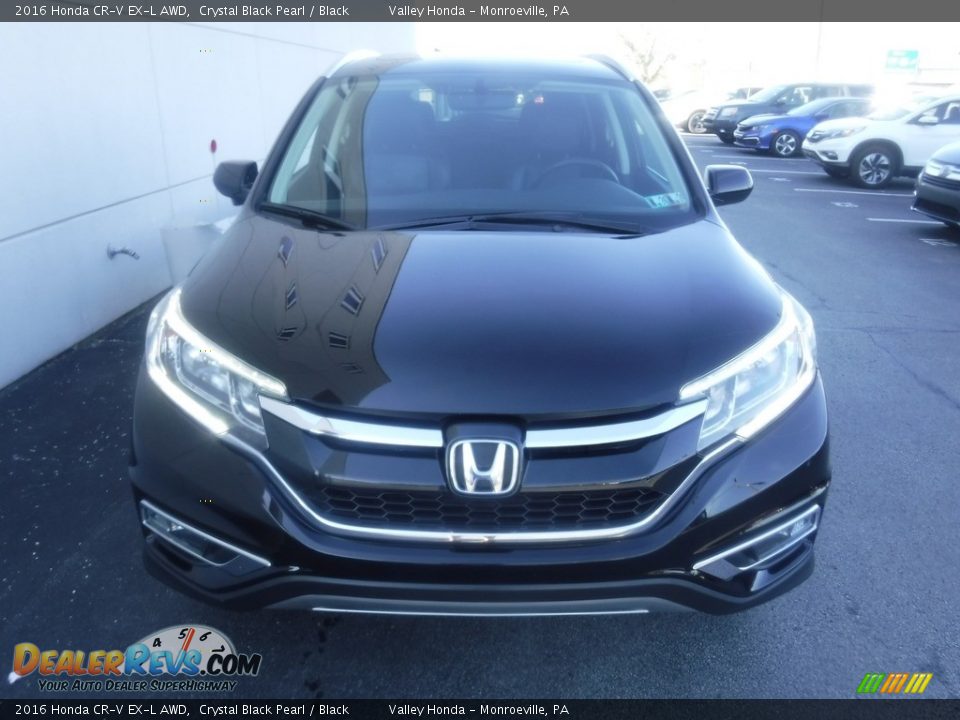 2016 Honda CR-V EX-L AWD Crystal Black Pearl / Black Photo #3