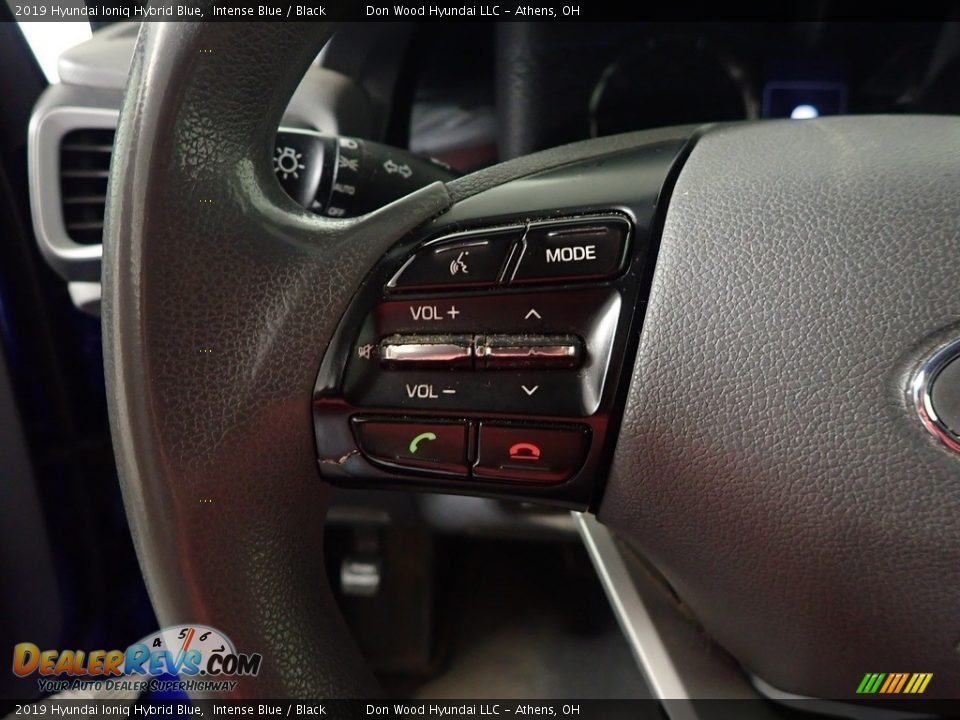 2019 Hyundai Ioniq Hybrid Blue Intense Blue / Black Photo #25