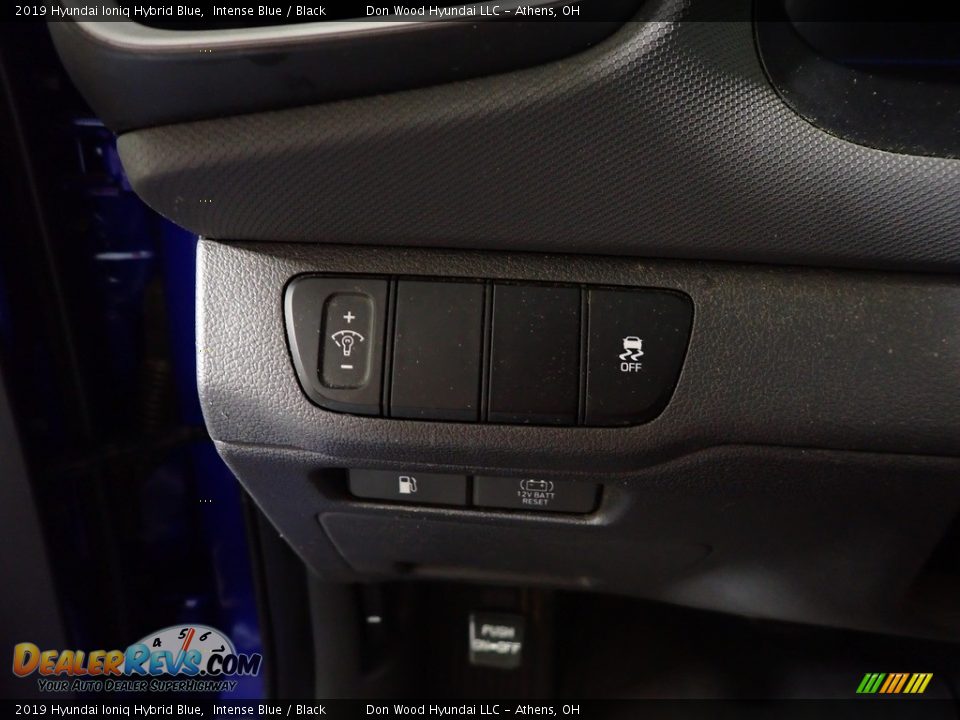 2019 Hyundai Ioniq Hybrid Blue Intense Blue / Black Photo #27