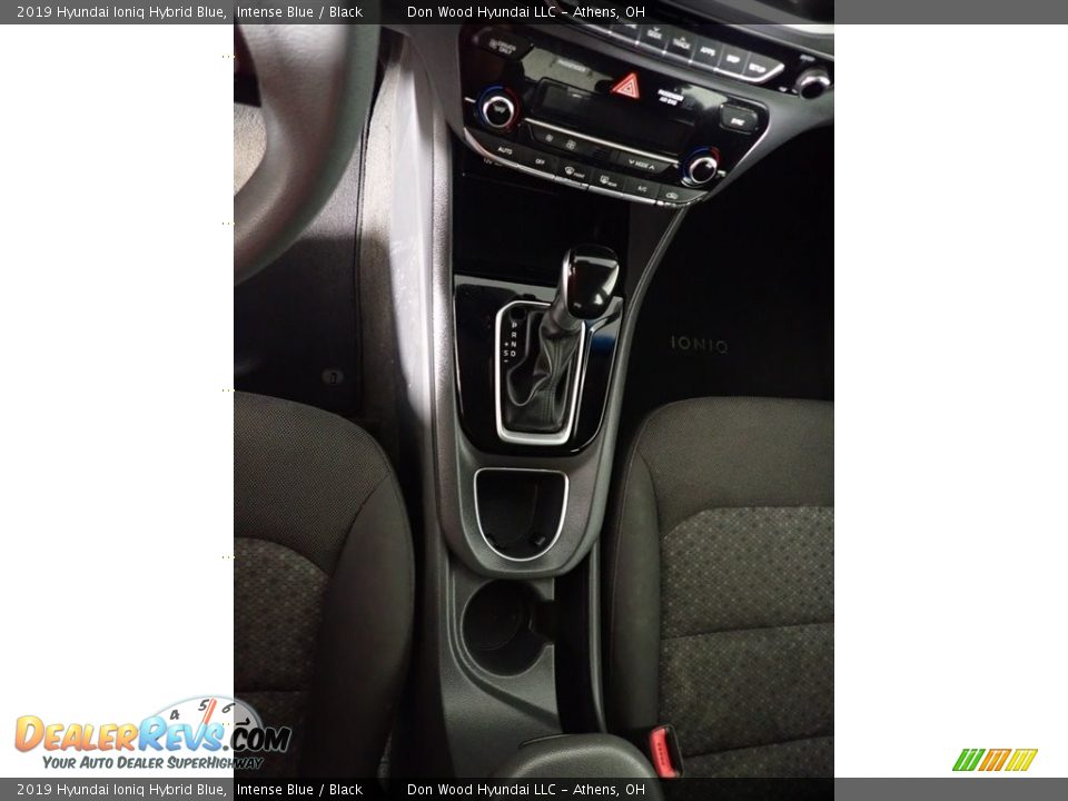 2019 Hyundai Ioniq Hybrid Blue Intense Blue / Black Photo #28