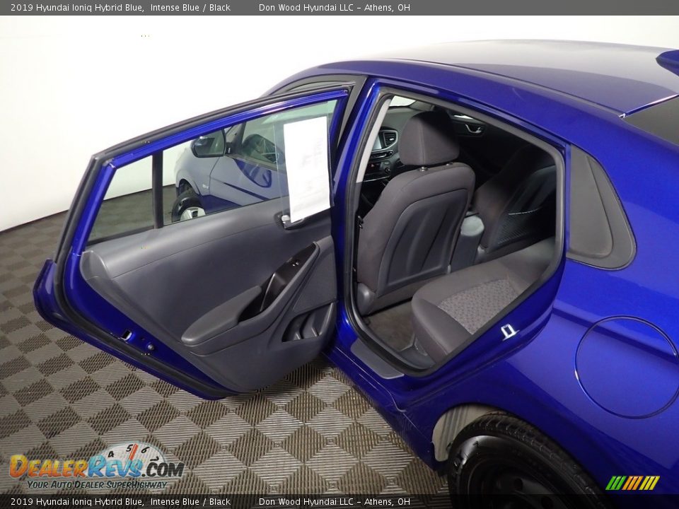 2019 Hyundai Ioniq Hybrid Blue Intense Blue / Black Photo #30