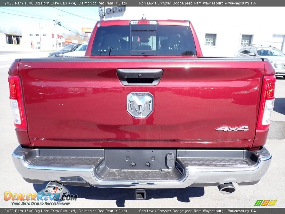 2023 Ram 1500 Big Horn Crew Cab 4x4 Delmonico Red Pearl / Black Photo #4