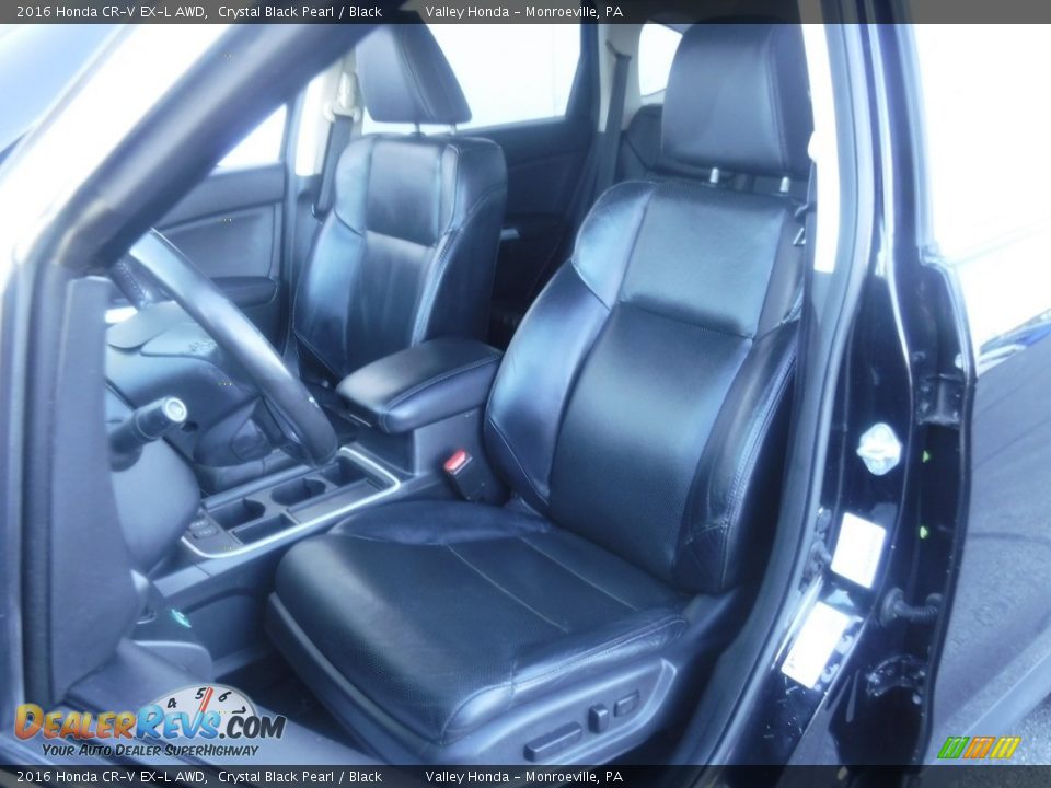 2016 Honda CR-V EX-L AWD Crystal Black Pearl / Black Photo #13