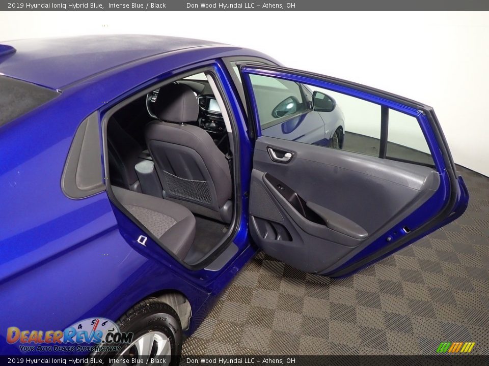 2019 Hyundai Ioniq Hybrid Blue Intense Blue / Black Photo #32