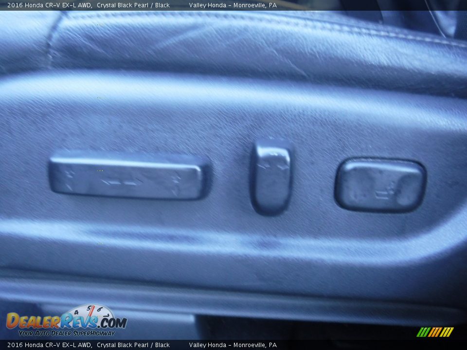 2016 Honda CR-V EX-L AWD Crystal Black Pearl / Black Photo #14