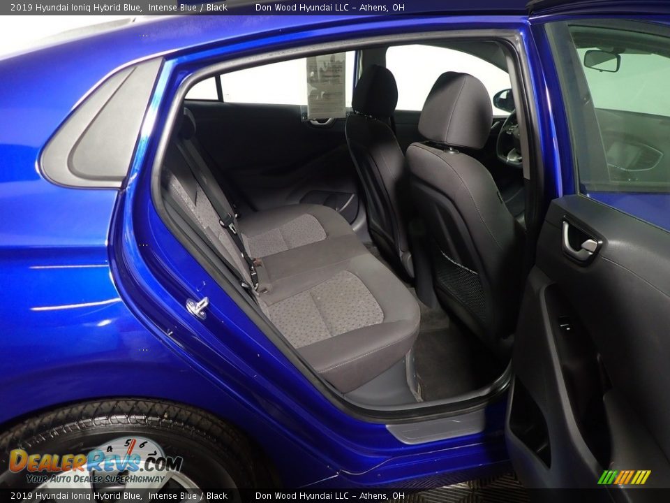 2019 Hyundai Ioniq Hybrid Blue Intense Blue / Black Photo #33