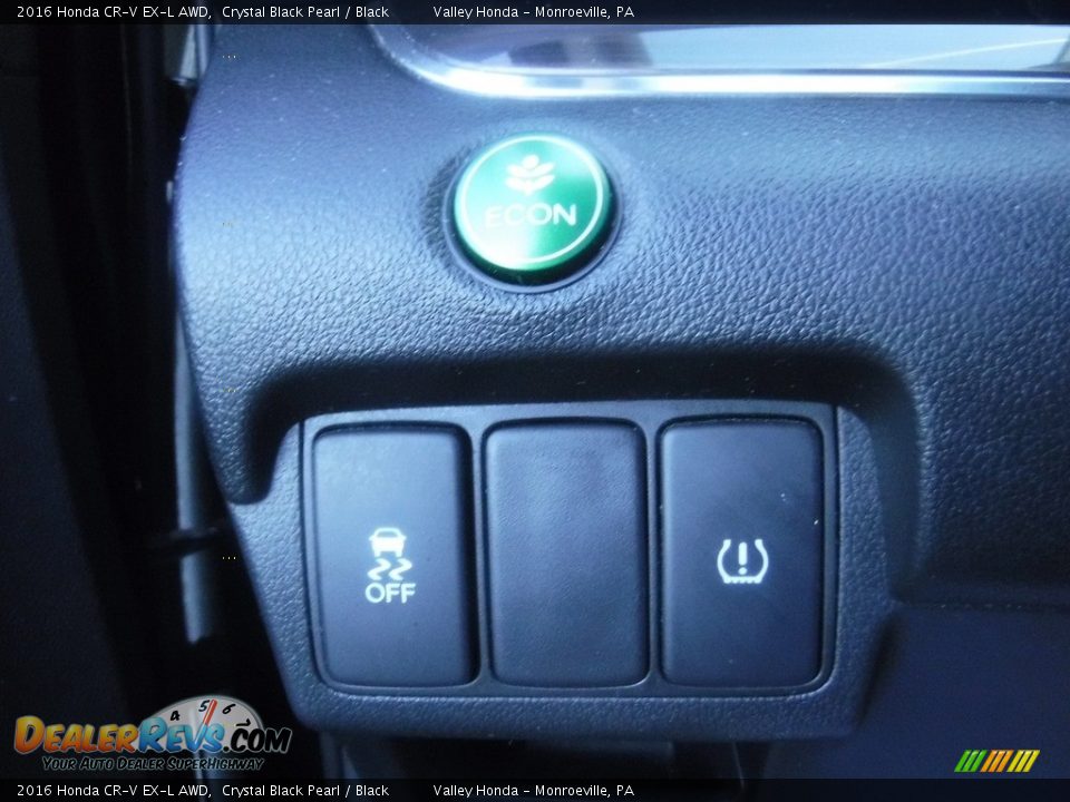 2016 Honda CR-V EX-L AWD Crystal Black Pearl / Black Photo #15