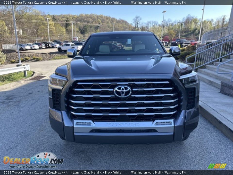 2023 Toyota Tundra Capstone CrewMax 4x4 Magnetic Gray Metallic / Black/White Photo #6