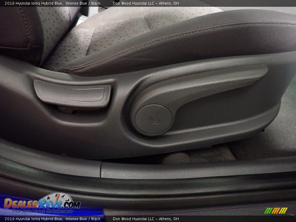 2019 Hyundai Ioniq Hybrid Blue Intense Blue / Black Photo #36