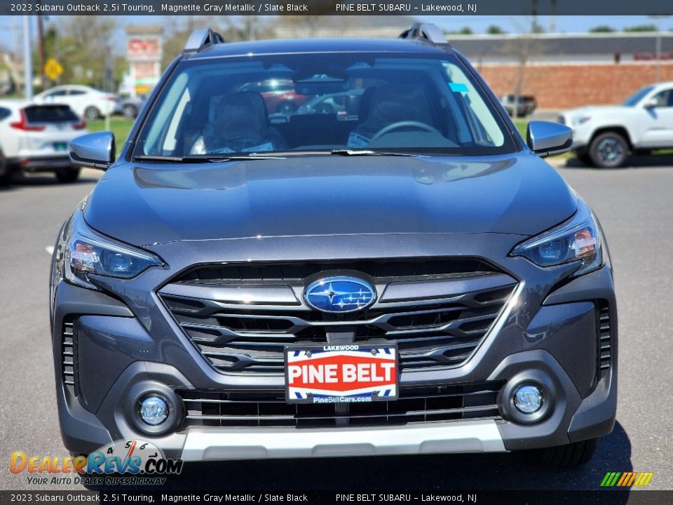 2023 Subaru Outback 2.5i Touring Magnetite Gray Metallic / Slate Black Photo #2