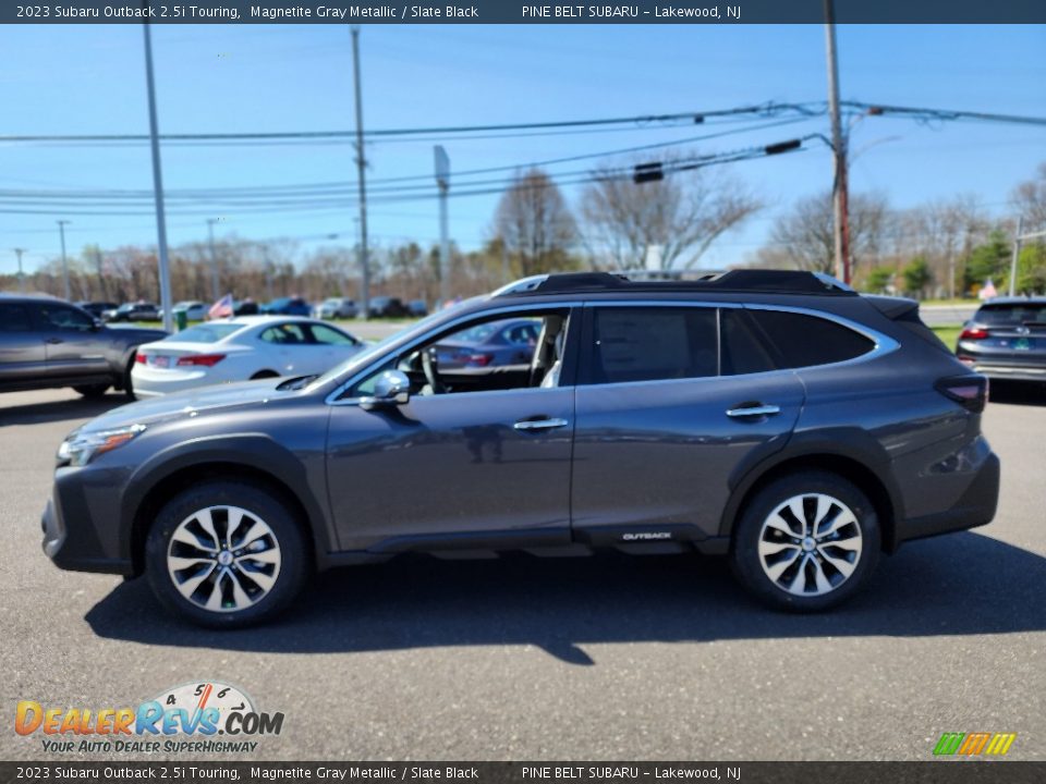 2023 Subaru Outback 2.5i Touring Magnetite Gray Metallic / Slate Black Photo #3