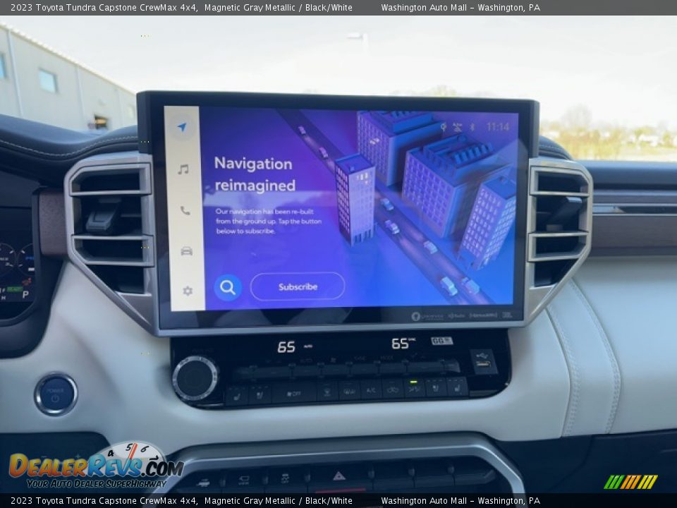 Controls of 2023 Toyota Tundra Capstone CrewMax 4x4 Photo #11