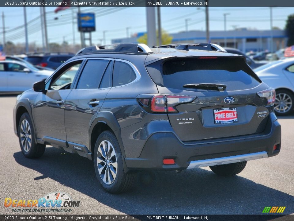 2023 Subaru Outback 2.5i Touring Magnetite Gray Metallic / Slate Black Photo #4