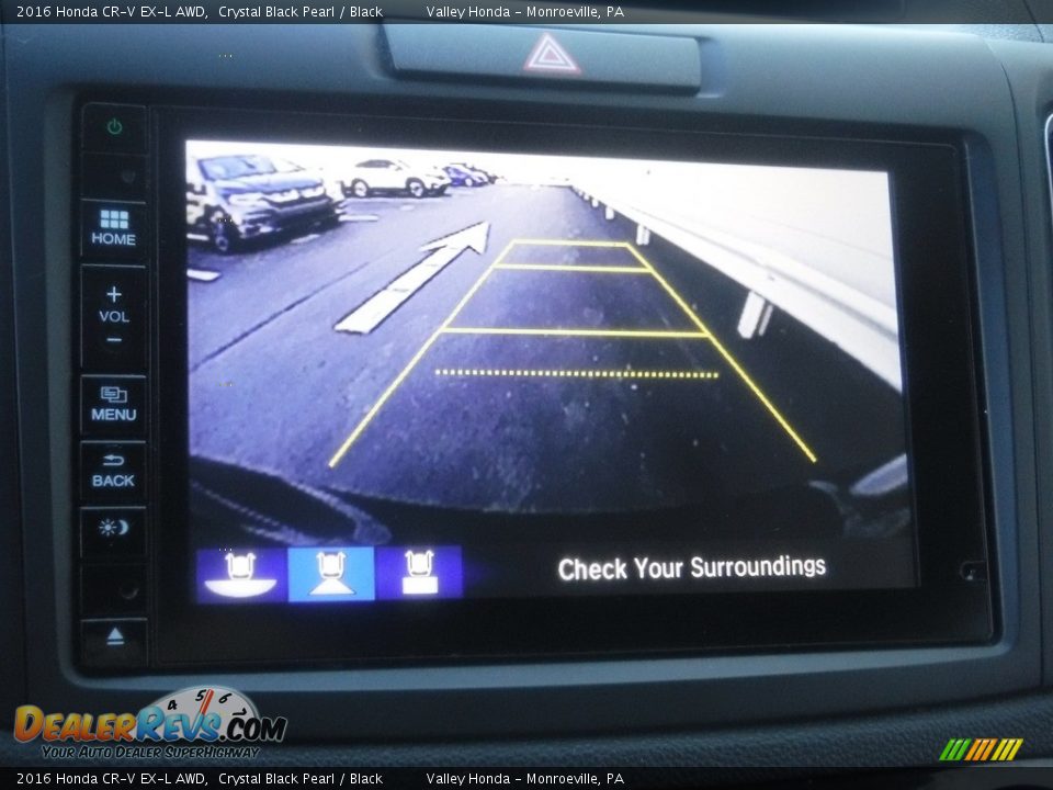 2016 Honda CR-V EX-L AWD Crystal Black Pearl / Black Photo #19