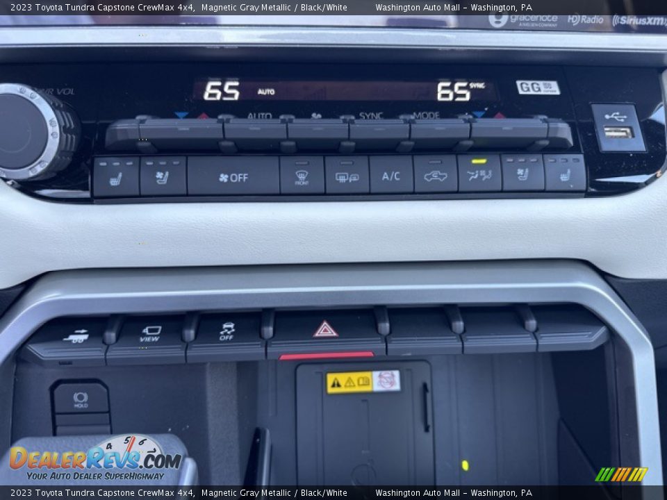 Controls of 2023 Toyota Tundra Capstone CrewMax 4x4 Photo #13