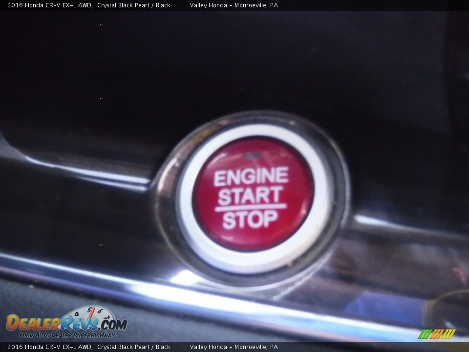 2016 Honda CR-V EX-L AWD Crystal Black Pearl / Black Photo #21