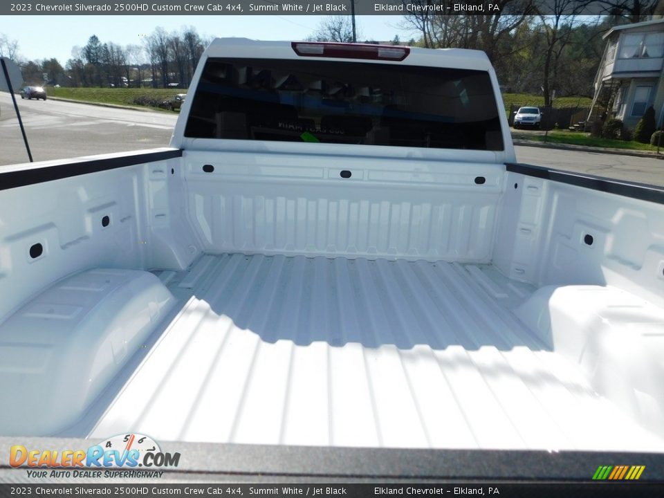 2023 Chevrolet Silverado 2500HD Custom Crew Cab 4x4 Summit White / Jet Black Photo #21