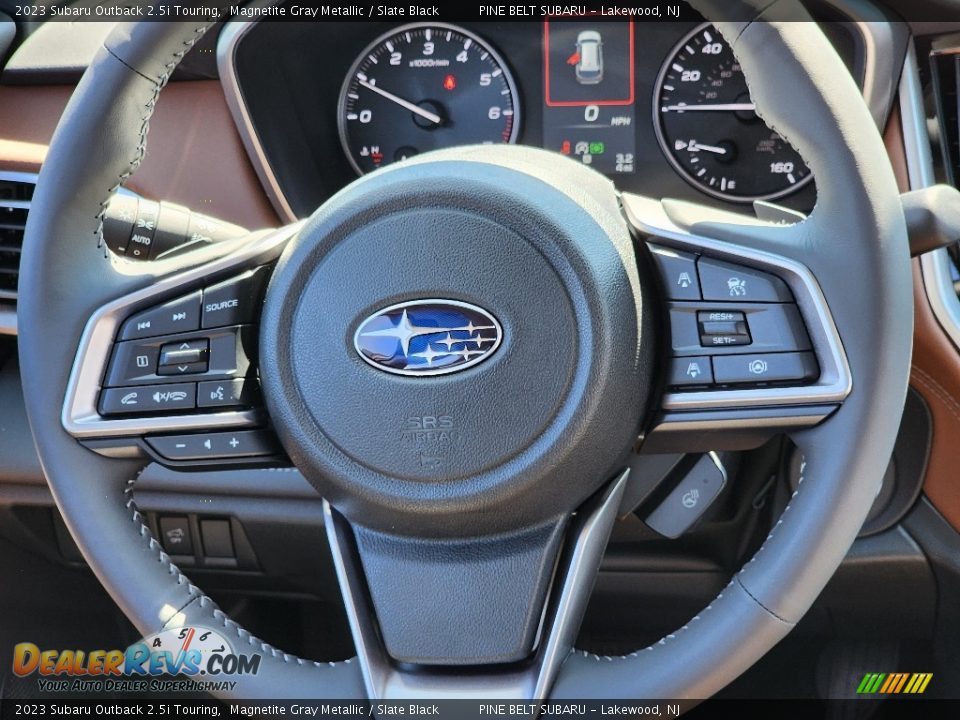 2023 Subaru Outback 2.5i Touring Magnetite Gray Metallic / Slate Black Photo #10