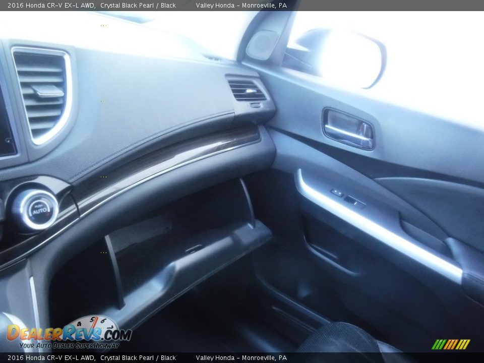 2016 Honda CR-V EX-L AWD Crystal Black Pearl / Black Photo #24