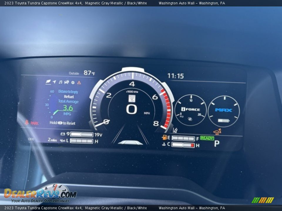 2023 Toyota Tundra Capstone CrewMax 4x4 Gauges Photo #19