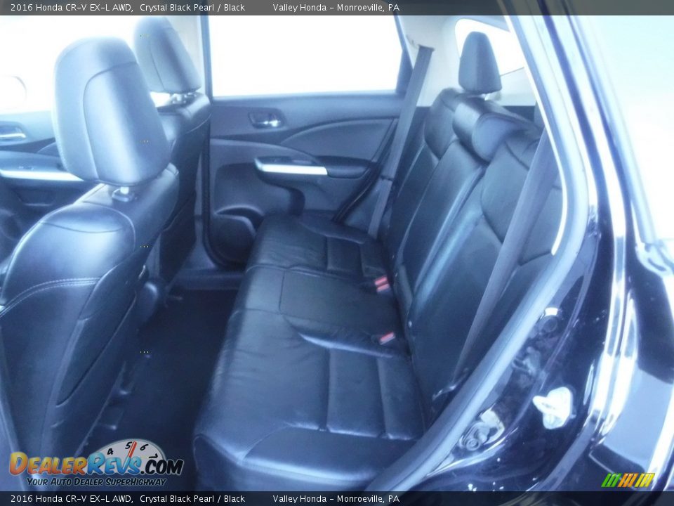2016 Honda CR-V EX-L AWD Crystal Black Pearl / Black Photo #26