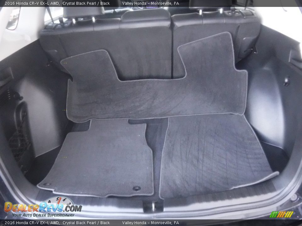 2016 Honda CR-V EX-L AWD Crystal Black Pearl / Black Photo #27