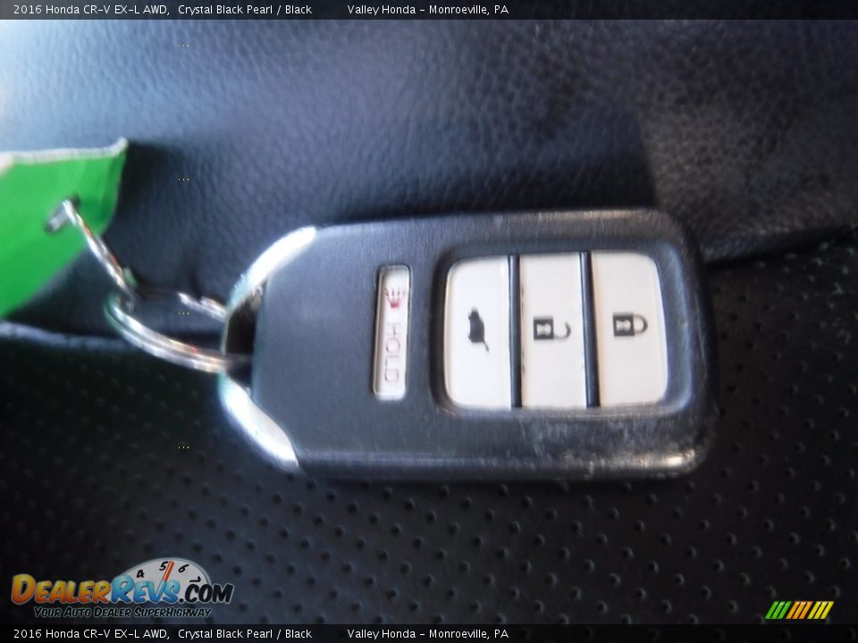2016 Honda CR-V EX-L AWD Crystal Black Pearl / Black Photo #29