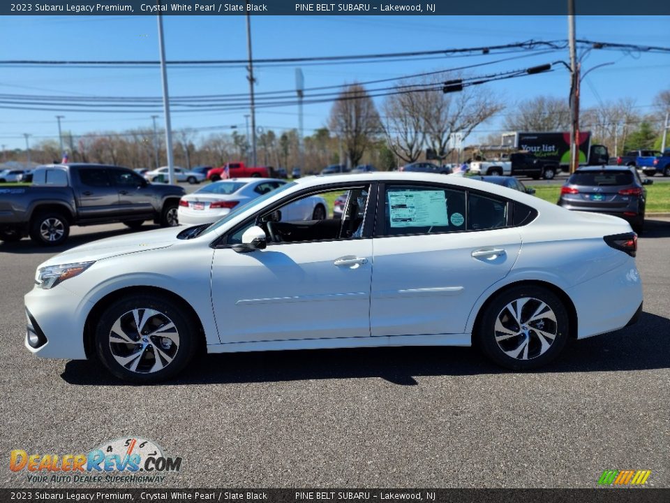 2023 Subaru Legacy Premium Crystal White Pearl / Slate Black Photo #3