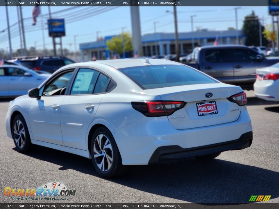 2023 Subaru Legacy Premium Crystal White Pearl / Slate Black Photo #4