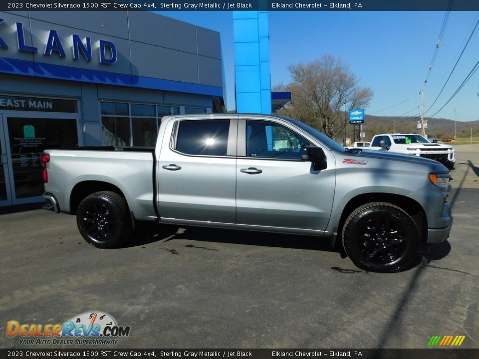 2023 Chevrolet Silverado 1500 RST Crew Cab 4x4 Sterling Gray Metallic / Jet Black Photo #3