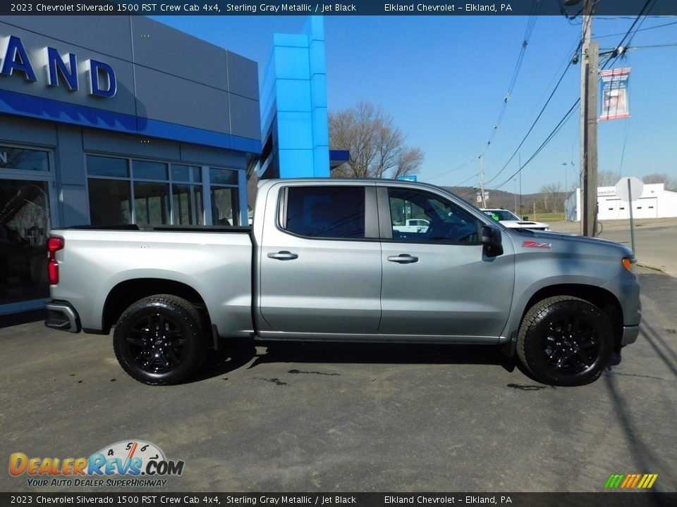 2023 Chevrolet Silverado 1500 RST Crew Cab 4x4 Sterling Gray Metallic / Jet Black Photo #4