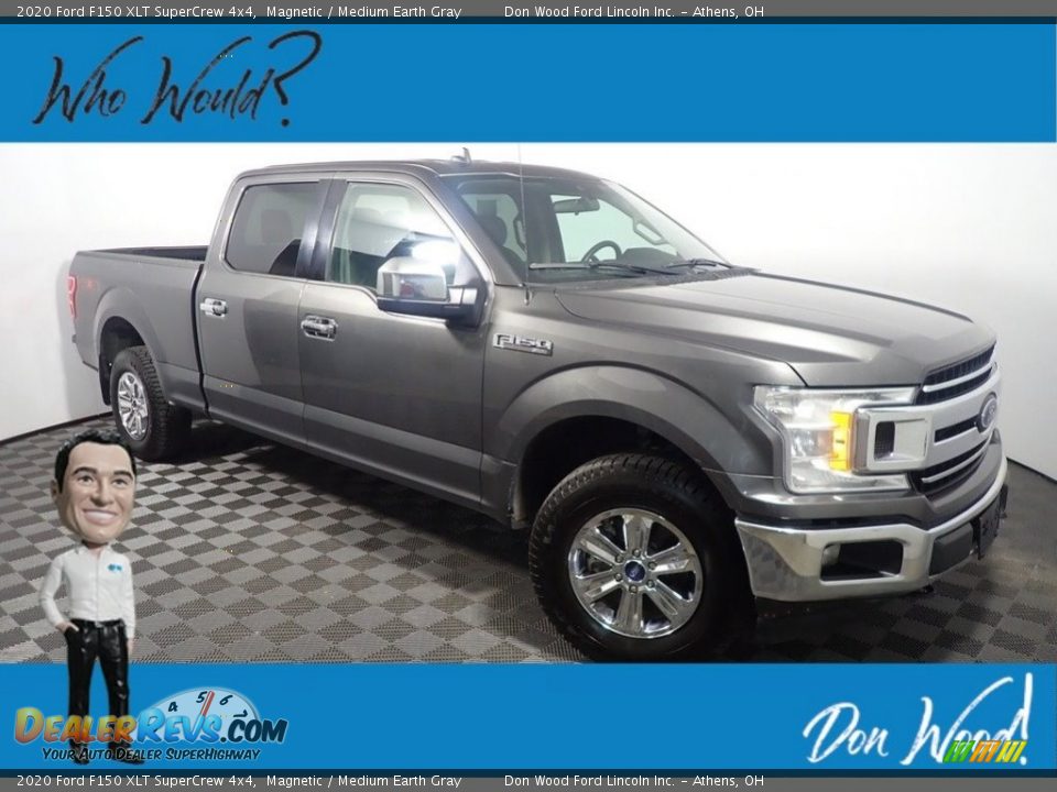 2020 Ford F150 XLT SuperCrew 4x4 Magnetic / Medium Earth Gray Photo #1