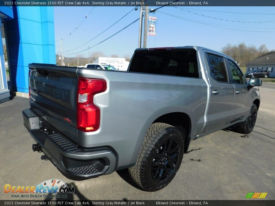 2023 Chevrolet Silverado 1500 RST Crew Cab 4x4 Sterling Gray Metallic / Jet Black Photo #6