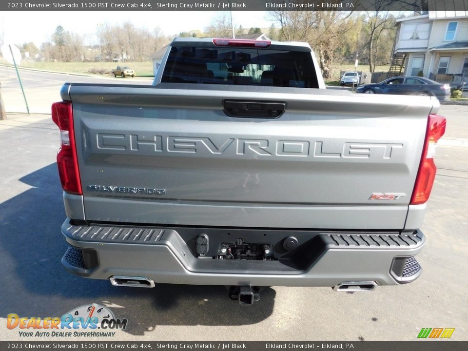 2023 Chevrolet Silverado 1500 RST Crew Cab 4x4 Sterling Gray Metallic / Jet Black Photo #8