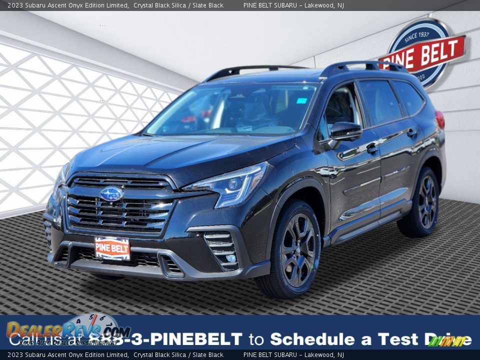 2023 Subaru Ascent Onyx Edition Limited Crystal Black Silica / Slate Black Photo #1