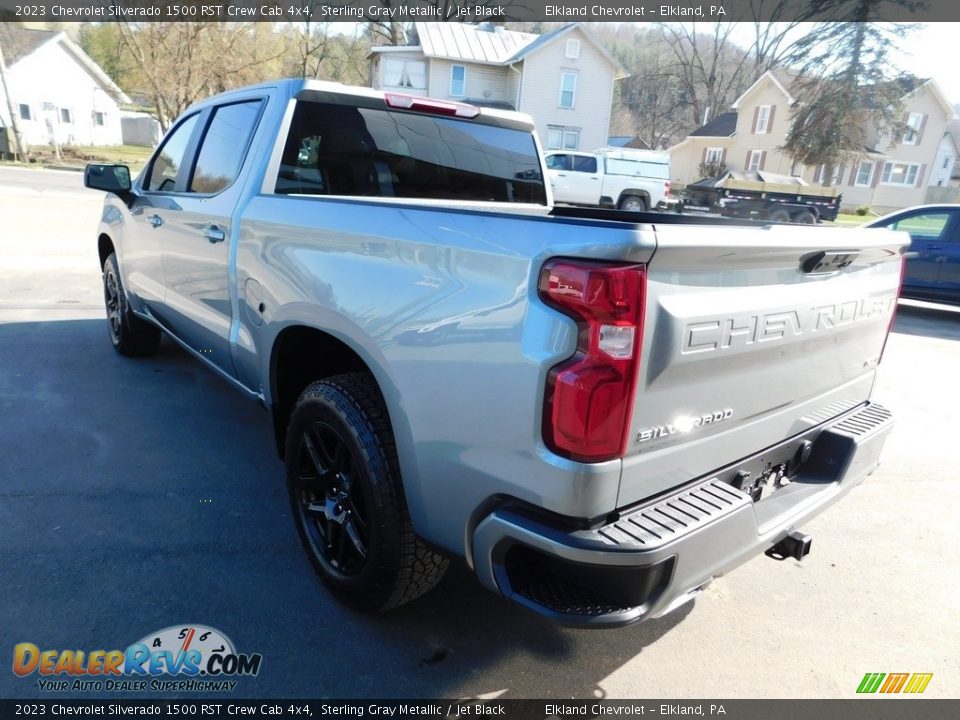 2023 Chevrolet Silverado 1500 RST Crew Cab 4x4 Sterling Gray Metallic / Jet Black Photo #9