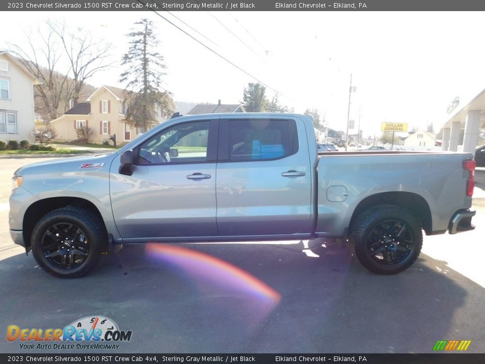 2023 Chevrolet Silverado 1500 RST Crew Cab 4x4 Sterling Gray Metallic / Jet Black Photo #10