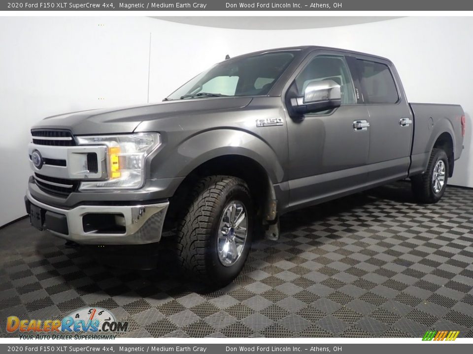 2020 Ford F150 XLT SuperCrew 4x4 Magnetic / Medium Earth Gray Photo #8