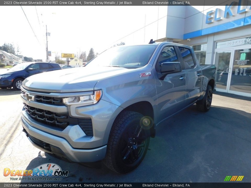 2023 Chevrolet Silverado 1500 RST Crew Cab 4x4 Sterling Gray Metallic / Jet Black Photo #12