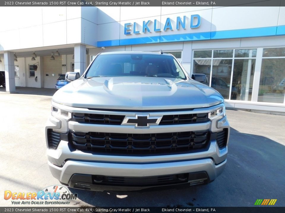 2023 Chevrolet Silverado 1500 RST Crew Cab 4x4 Sterling Gray Metallic / Jet Black Photo #13