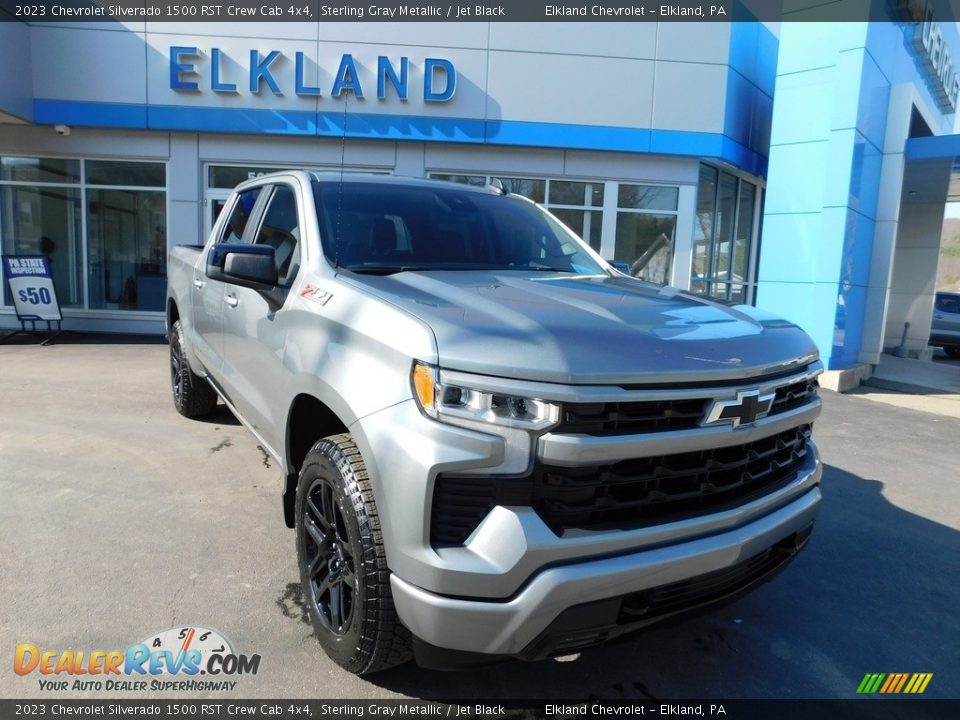 2023 Chevrolet Silverado 1500 RST Crew Cab 4x4 Sterling Gray Metallic / Jet Black Photo #14