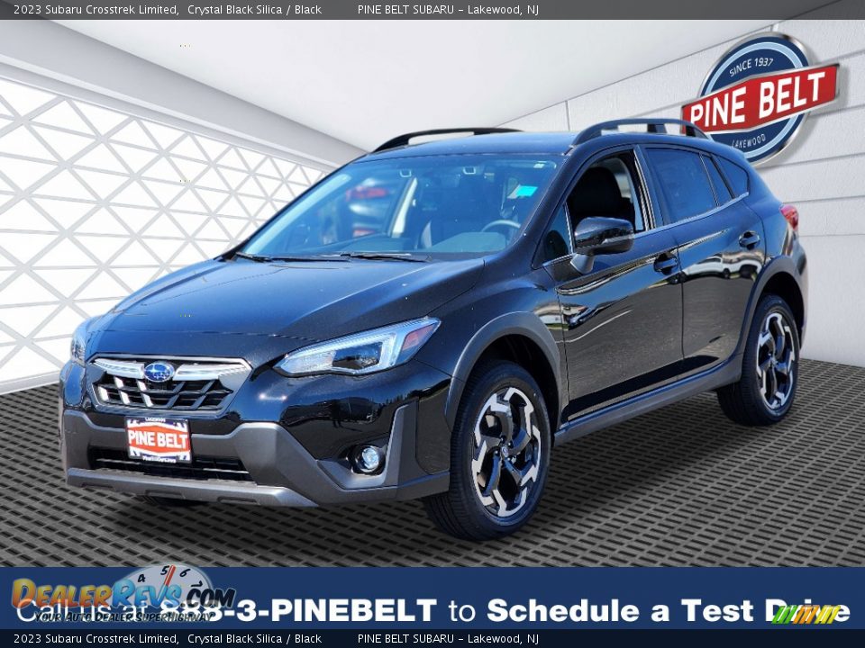 2023 Subaru Crosstrek Limited Crystal Black Silica / Black Photo #1