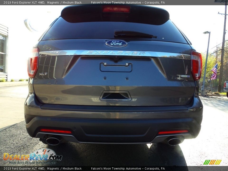 2019 Ford Explorer XLT 4WD Magnetic / Medium Black Photo #3