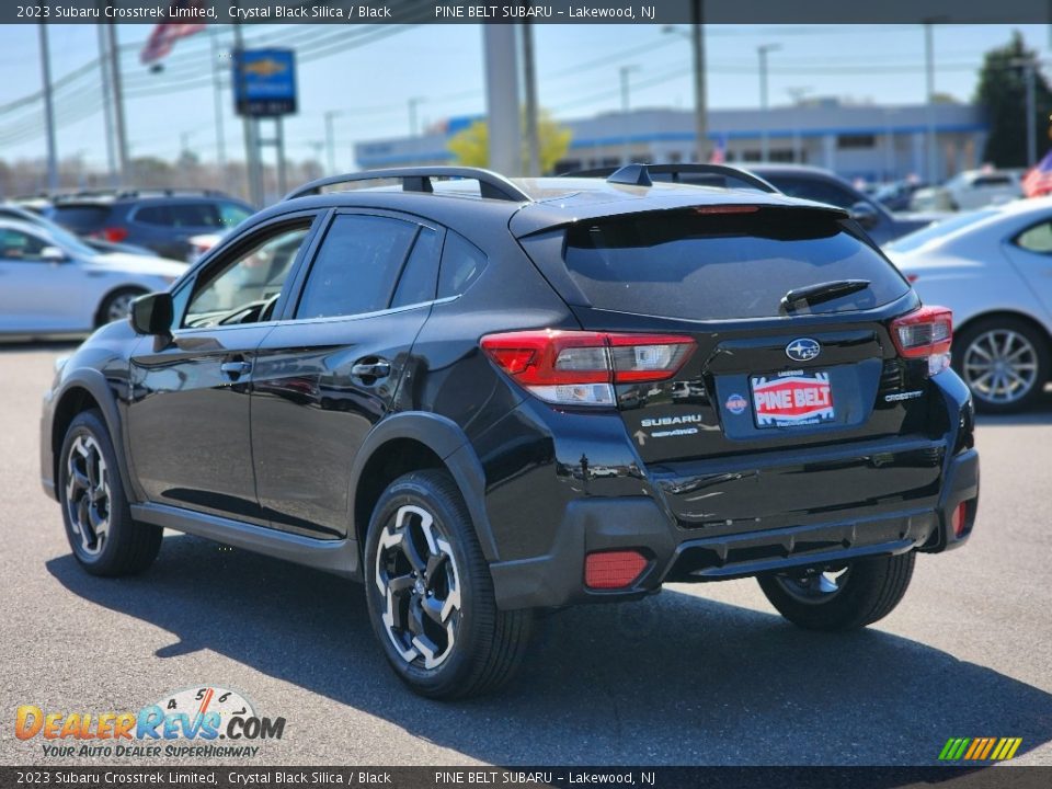 2023 Subaru Crosstrek Limited Crystal Black Silica / Black Photo #4