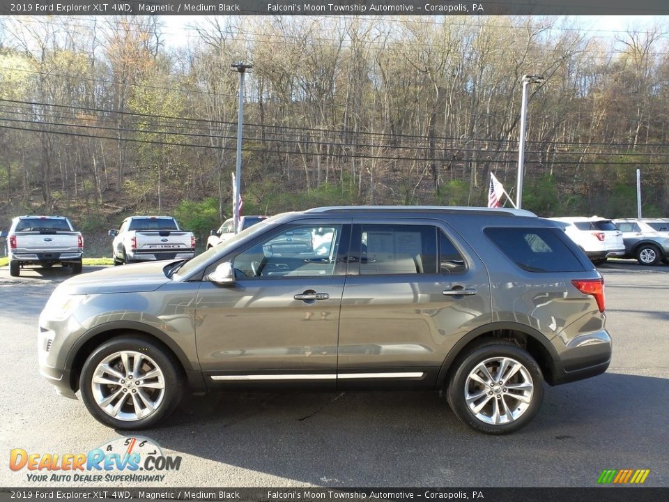 2019 Ford Explorer XLT 4WD Magnetic / Medium Black Photo #5