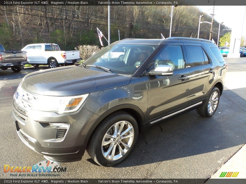 2019 Ford Explorer XLT 4WD Magnetic / Medium Black Photo #6