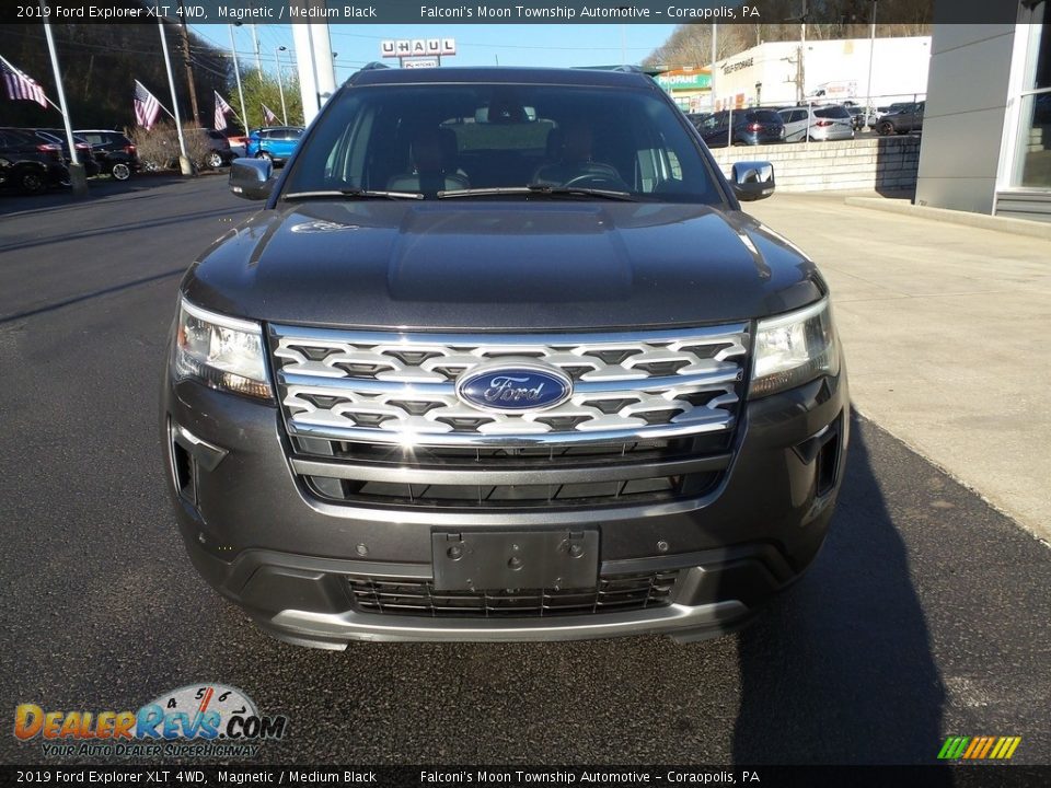 2019 Ford Explorer XLT 4WD Magnetic / Medium Black Photo #7